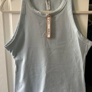 SKIMS Light Blue Tank Top